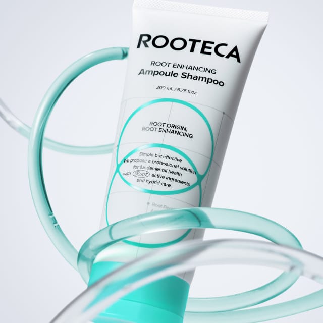 Olive Young’s first* dual formula combining ampoule + shampoo, delivering 3D hair volume with long-lasting lift.