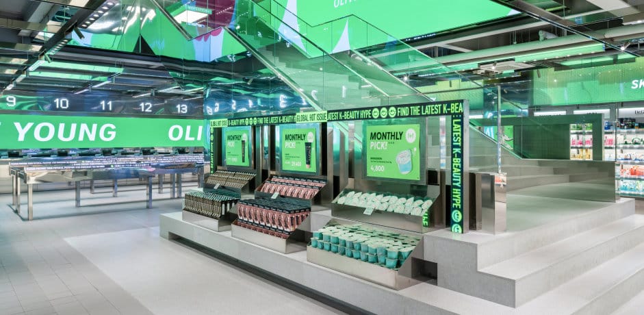 OLIVE YOUNG明洞店